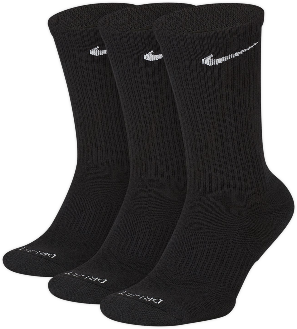 Nike Everyday Plus Cushioned Training Crew Socks (3 Pairs)