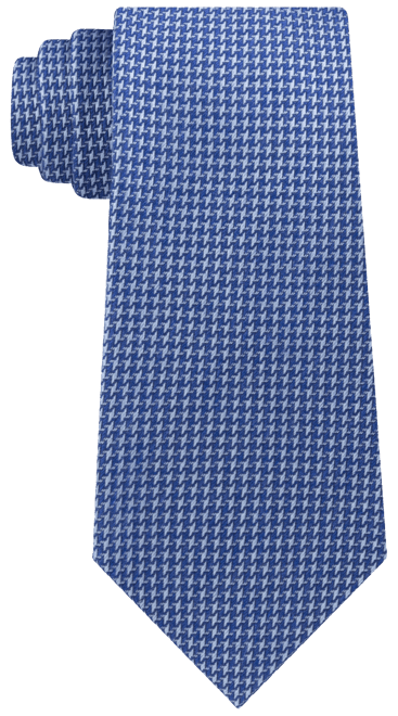 Men's Slim Houndstooth Tie