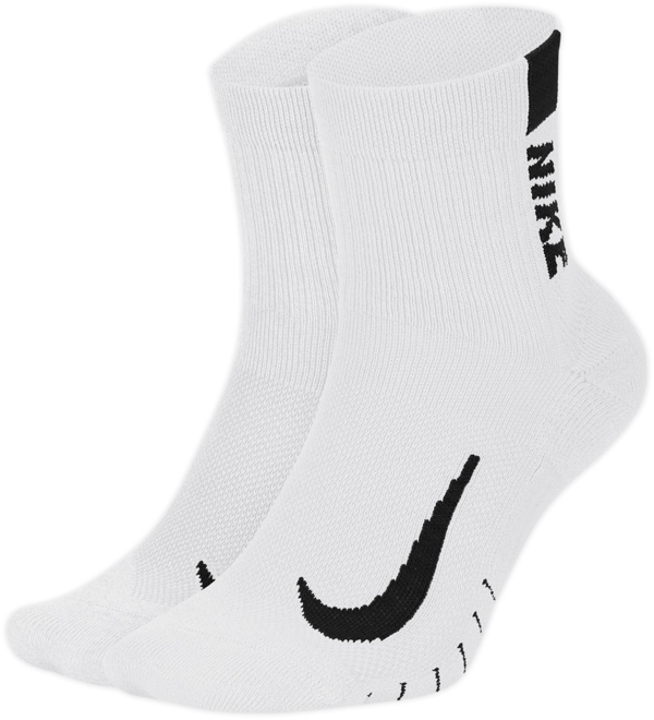 Nike Multiplier Running Ankle Socks (2 Pair)