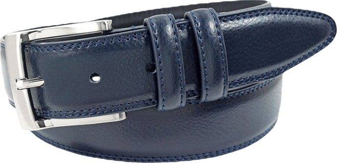 Men's Pebble Grain Leather Belt