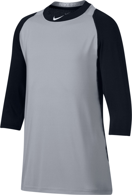 Nike Boys' Pro Cool Reglan ¾-Sleeve Baseball Shirt | Dick's