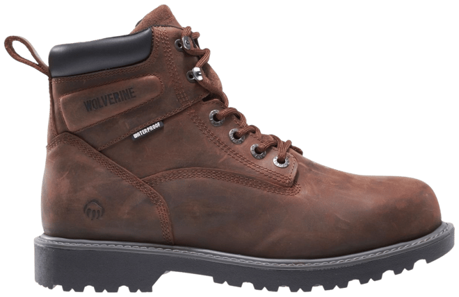 Wolverine Men's Floorhand 6'' Waterproof Steel Toe Work Boots