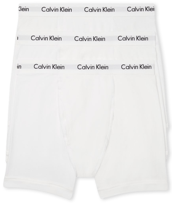 Calvin Klein Cotton Stretch Moisture Wicking Boxer Briefs, Pack of