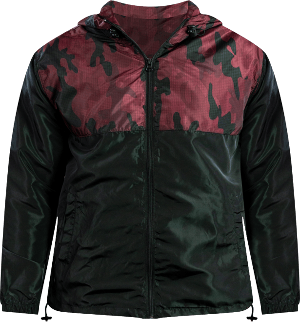 Men's Hooded Lightweight Windbreaker