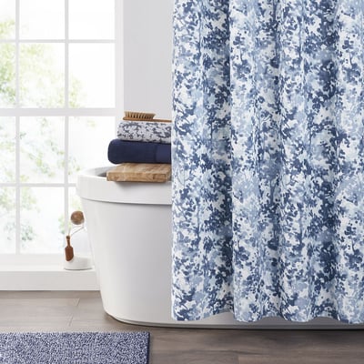 Fieldcrest Speckle Shower Curtain, Grey Ikat Shower Curtain Liner
