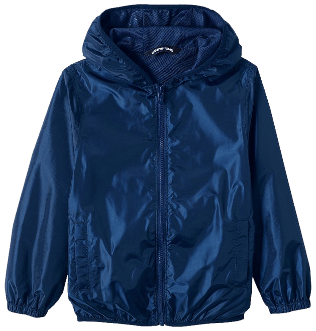 Kids packable rain store jacket