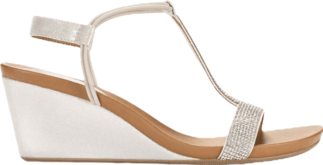 Women's Mulan Embellished Wedge Sandals, Created Macy's