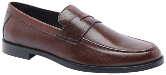 Men's Sherman Penny Loafer Slip-On Leather Shoe