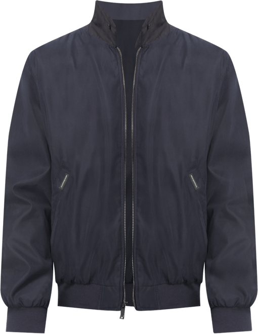 Men's Big & Tall Lightweight Full-Zip Bomber Jacket