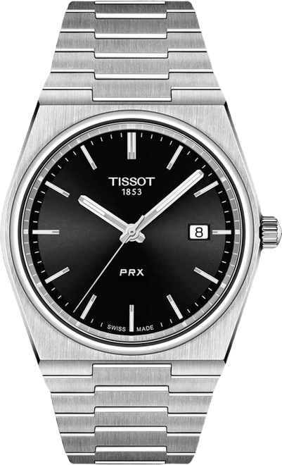 Tissot Men's Swiss PRX Stainless Steel Bracelet Watch 40mm - Macy's