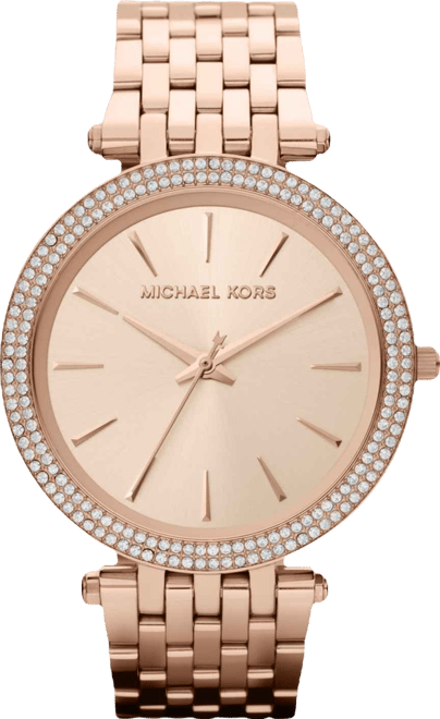 Women's Darci Rose Gold-Tone Stainless Steel Bracelet Watch 39mm MK3192