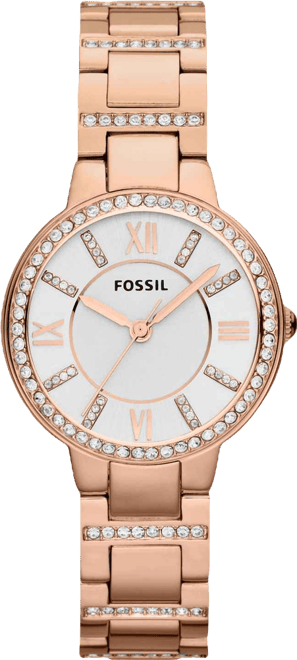 Women's Virginia Rose Gold-Tone Stainless Steel Bracelet Watch 30mm ES3284