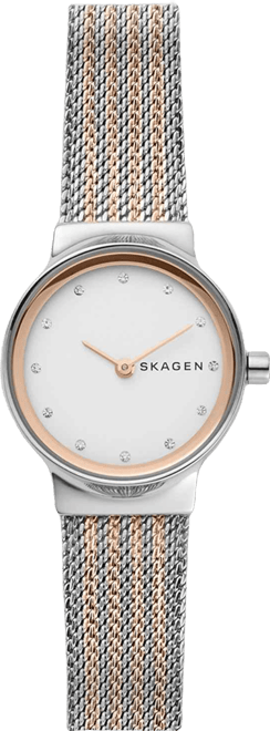 Women's Freja Two-Tone Stainless Steel Mesh Bracelet Watch 26mm