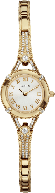 Guess watch women's gold tone sale bracelet 22mm u0135l2