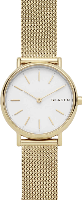 Women's Signatur Gold-Tone Stainless Steel Mesh Bracelet Watch 30mm