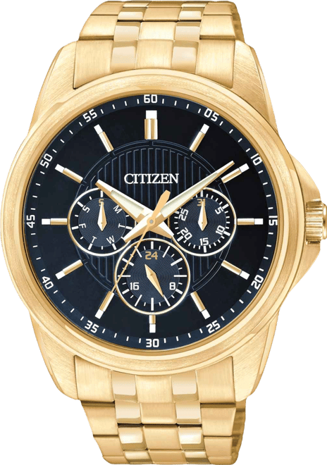 Men's Gold-Tone Stainless Steel Bracelet Watch 42mm AG8342-52L