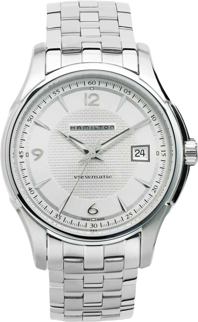Men's Swiss Automatic Jazzmaster Viewmatic Stainless Steel Bracelet Watch 40mm H32515155