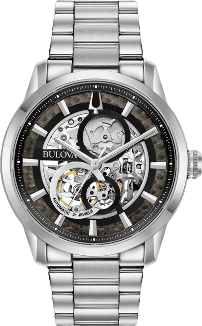 Men's Automatic Sutton Stainless Steel Bracelet Watch 43mm