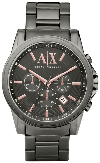 A|X Armani Exchange Men's Chronograph Gunmetal Gray Stainless