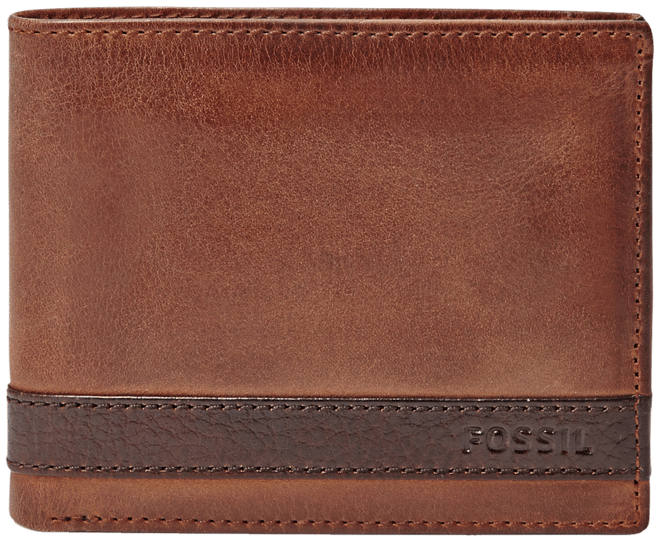 Men's  Quinn Bifold With Flip Id Leather Wallet