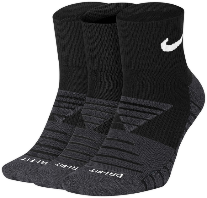 Nike Everyday Max Cushioned Training Ankle Socks (3 Pairs)