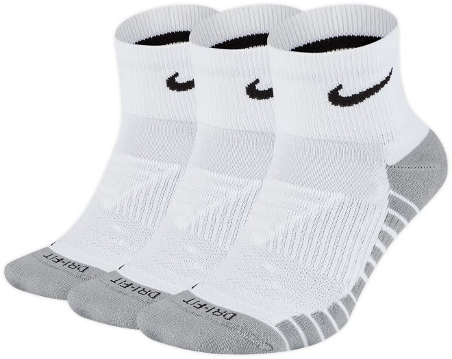 Nike Everyday Max Cushioned Calcetines de entrenamiento hasta el tobillo (3 pares)