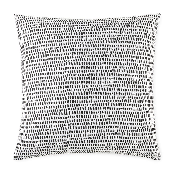 Loom + Forge Zenith Euro Sham, Color: Black White - JCPenney