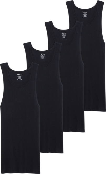 Men's 4-Pack Cotton Tank Tops
