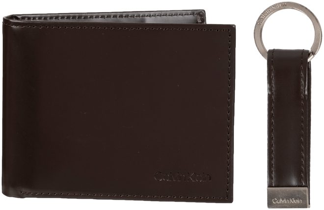 Calvin Klein Men s RFID Slimfold Wallet Key Fob Set Macy s