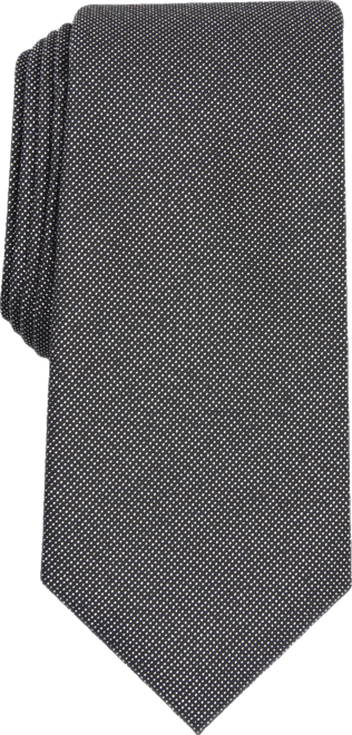 Men's Metallic Texture Slim Tie, Created for Macy's