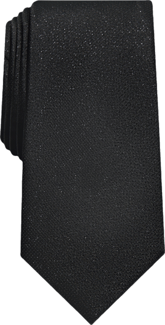 Men's Metallic Texture Slim Tie, Created for Macy's