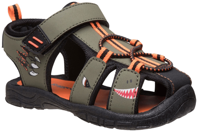 Dinosaur sandals best sale for toddlers