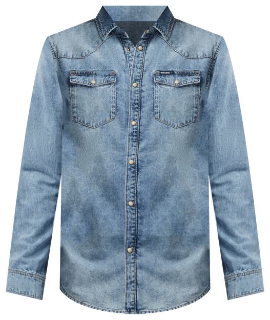 Men's Sheldon Long Sleeve Denim Shirt
