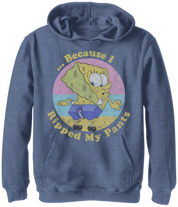 Boys 8 20 SpongeBob SquarePants Because I Ripped My Pants Graphic