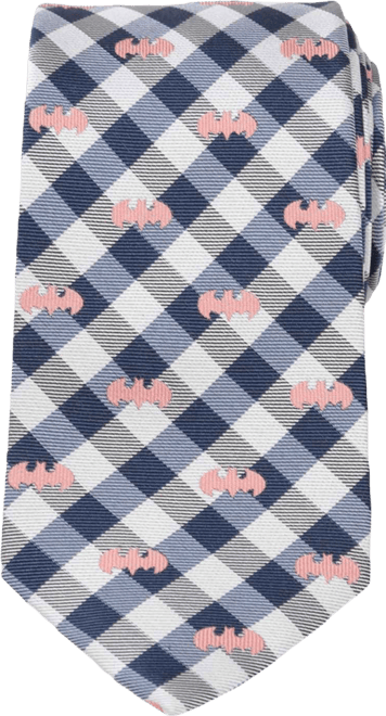 Men's Batman Plaid Tie