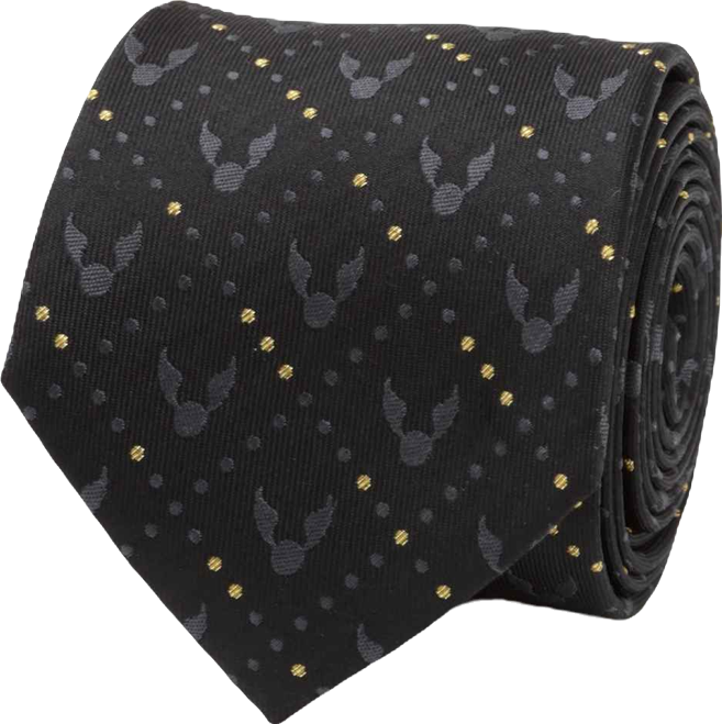 Men's Golden Snitch Silk Tie