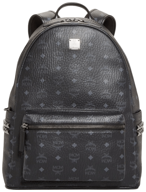 MCM Stark Logo Monogram Backpack Bloomingdale s