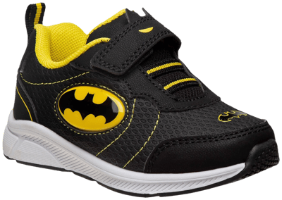 NEW FAST FREE SHIPPING BATMAN TODDLER BOYS LIGHTED ATHLETIC SHOES SIZE 12 