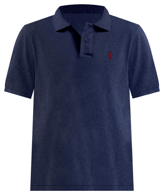 Men's Custom Slim Fit Mesh Polo