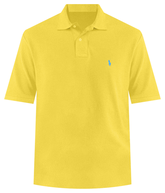 Men's Custom Slim Fit Mesh Polo