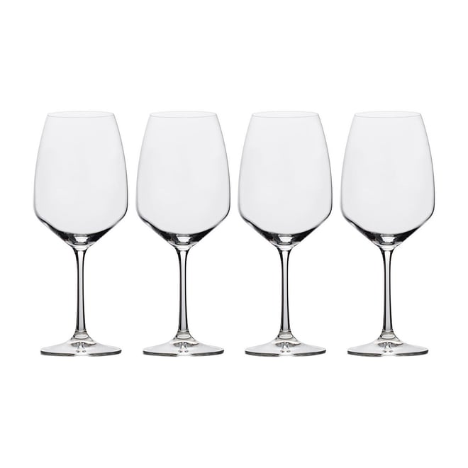 Mikasa® Cheers Set of 4 Red Wine Glasses, Color: Clear