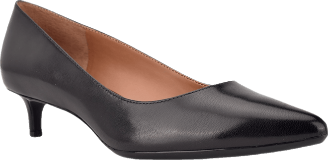 Women's Gabrianna Pointed Toe Kitten Heel Pumps