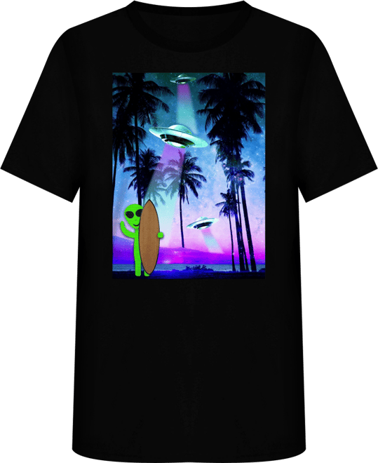 Men's Tropical Space Graphic T-shirt