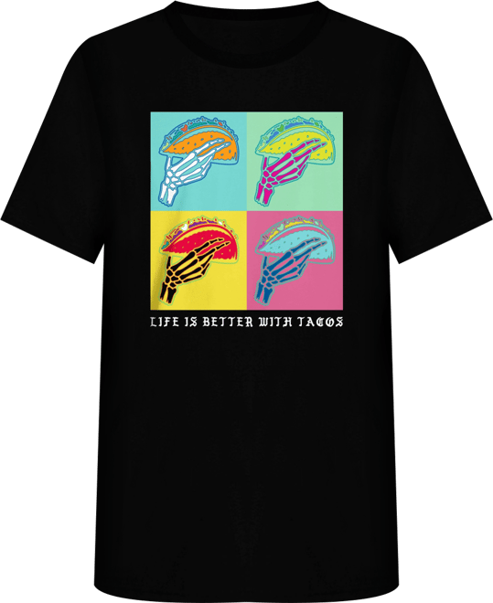 Men's Better with Tacos Graphic T-shirt