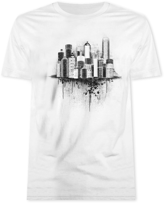 Men's Skyline Spray Graphic T-shirt