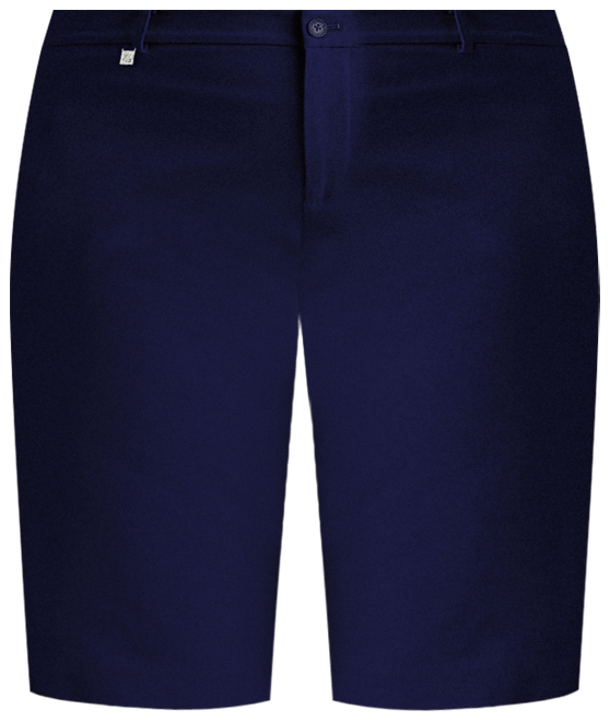 Plus-Size Stretch Cotton Shorts