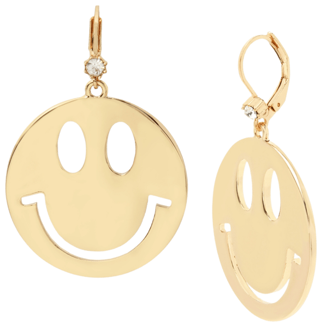 Smiley Drop Earrings