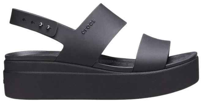 Crocs with wedge sale heel