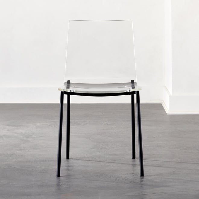 Bolla clear best sale dining chair