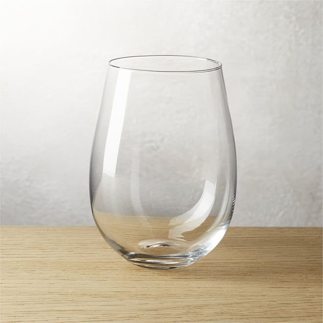 True Modern Stemless Wine Glass Set of 6 + Reviews